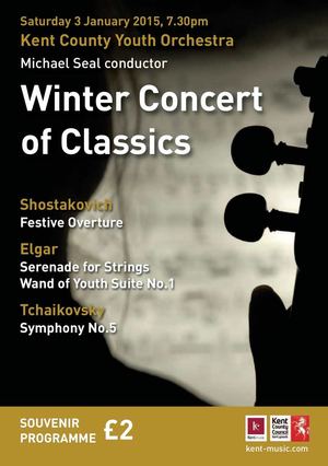 KCYO Concert Programme January 2015