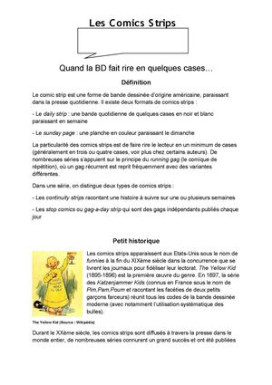 Les Comics Strips