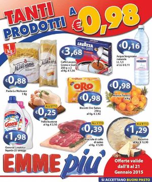 Volantino Emmepiu Dal 8 Al 21 Gennaio