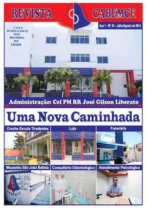 Revista Ano 1 Nº 01 Julho Agosto 2014
