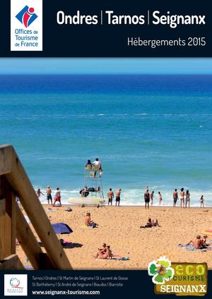 Hebergements Ondres | Tarnos | Seignanx 2015