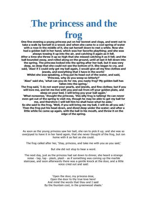 The Princess And The Frog