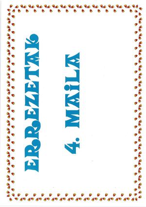 ERREZETAK 4. MAILA
