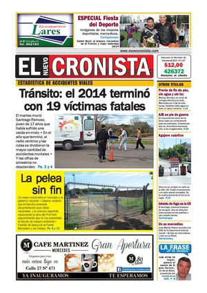 El Nuevo Cronista 05 01 2015 Pag 1 A 24