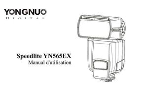 Notice Yongnuo YN565EX Fr