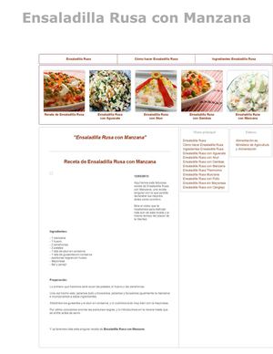 Ensaladilla Rusa Con Manzana