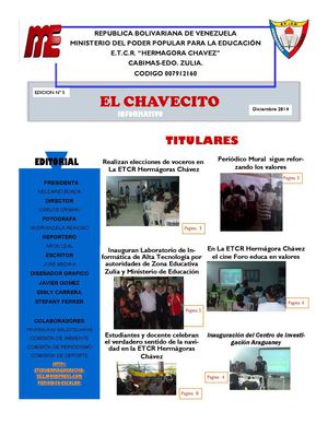 Periódico Escolar Edición Nº 6 Diciembre 2014