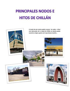 Principales Nodos e Hitos De Chillán