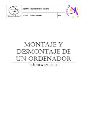 Desmontaje Montaje Grupo