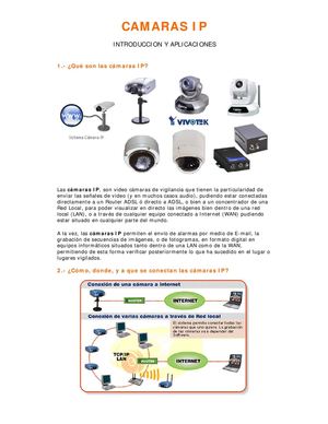 Que Es Una Camara Ip