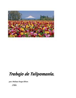 Tulipomanía Melissa
