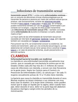 Infecciones De Transmisión Sexual