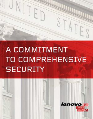 Meet Your Government Security Challenges With Lenovo