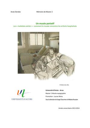 Mémoire de master 2 MEM Anaïs Dondez