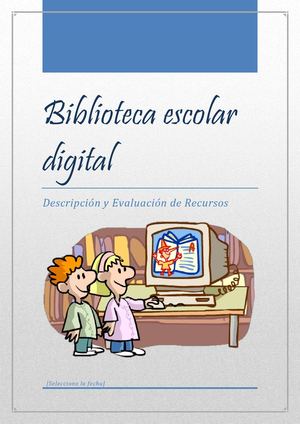 Biblioteca Escolar Digital