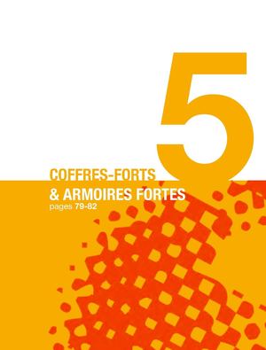 Catalogue Coffres & Armoires fortes