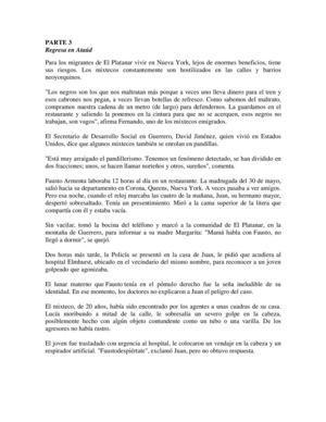 Fausto El Nino Migrante Parte Iii