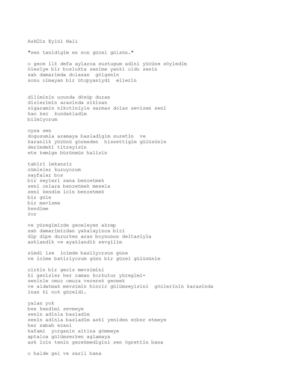 Vazgeçişler Ustası