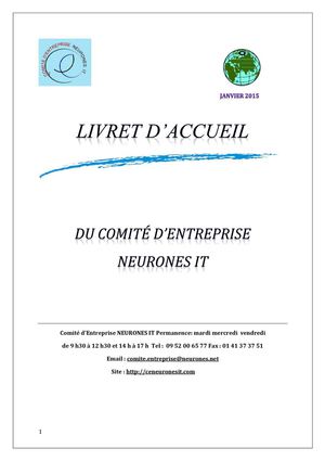 Livret 1