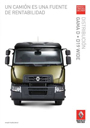 Renault Trucks D Wide Gama Distribucion Argentina 2015