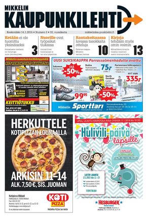 Mikkelin Kaupunkilehti 3/2015