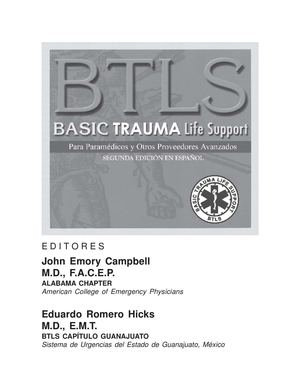 Btls Basic Trauma Life Support 2ed Español