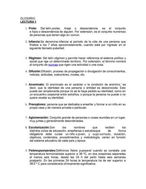Glosario