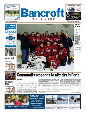 Bancroft This Week January 16, 2015