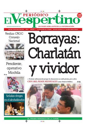 Periodico El Vespertino No 7