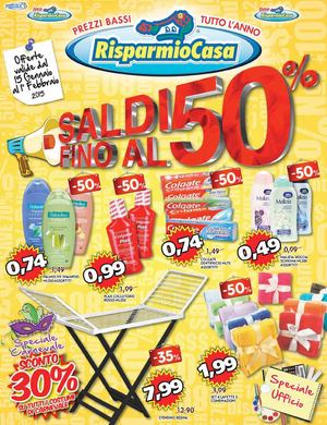 Volantino Risparmio Casa Dal 15 Gennaio Al 1 Febbraio