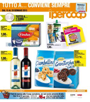 Volantino Iper Coop Lazio Dal 15 Al 28 Gennaio