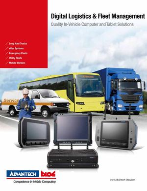 Digital Logistics And Fleet Management Brochure