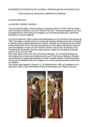 Vida e Historia del Cardenal Cisneros (4 De 4)