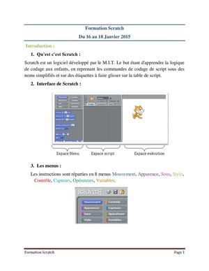 Formation Scratch  EIM