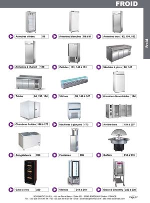 Catalogue Froid SOVEMATIC