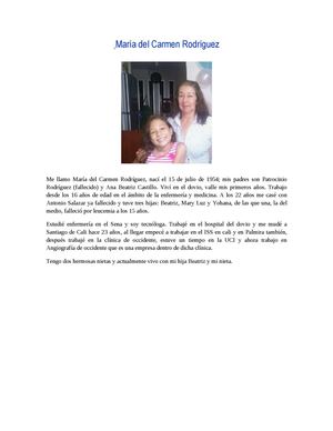 Biografía Abuela