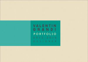 Portfolio Valentin Grandi Design