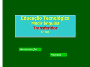 Medir e Traçar com Transferidor