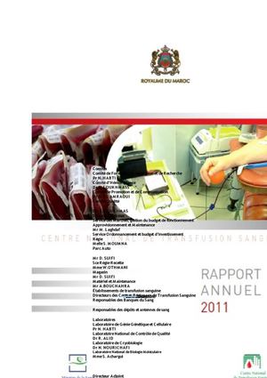 Bilan d'Activité 2011