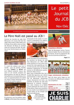 Le Petit Journal du JCB - Bulletin N°12