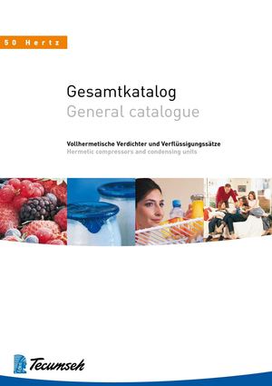 Tecumseh Catalogue 50 Hz Full