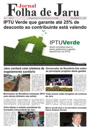 Folha de Jaru - Edição IV