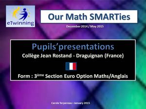 FRANCE - Pupils'presentations