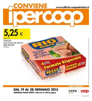 Volantino Iper Coop Veneto Dal 19 Al 28 Gennaio