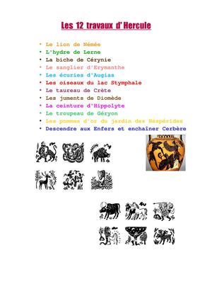 Les 12 Travaux D'hercule