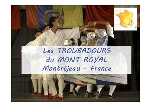 Les Troubadours Présentation Publique