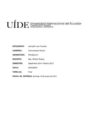 Tarea Final Tradicion Año Viejo