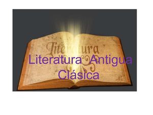 LITERATURA CLÁSICA Y ANTIGUA 11