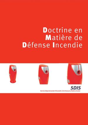 Doctrine En Matière De Défense Incendie SDIS 37