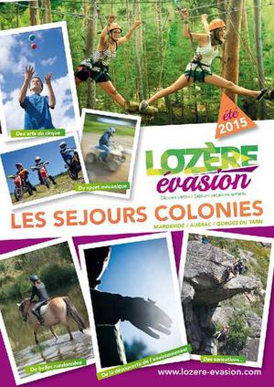 Séjours Colonies Lozère Evasion 2015